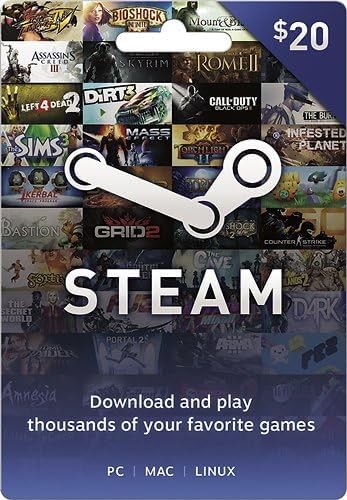 Steam Gift Card - $20