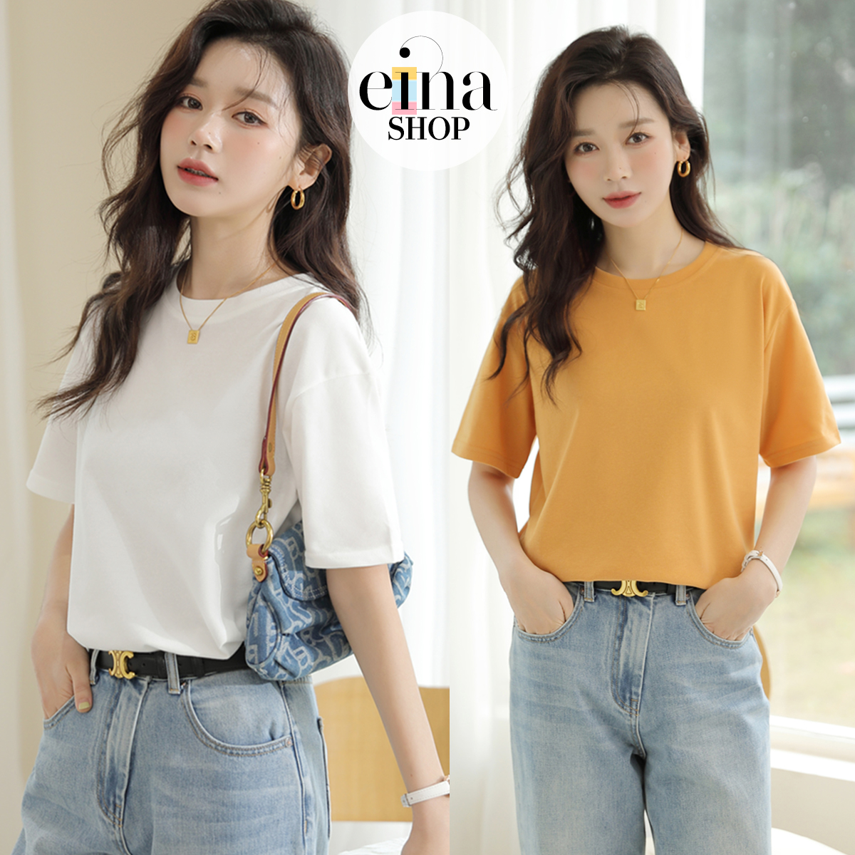 Einashop Jennie Casual Tee SG Ship|,|