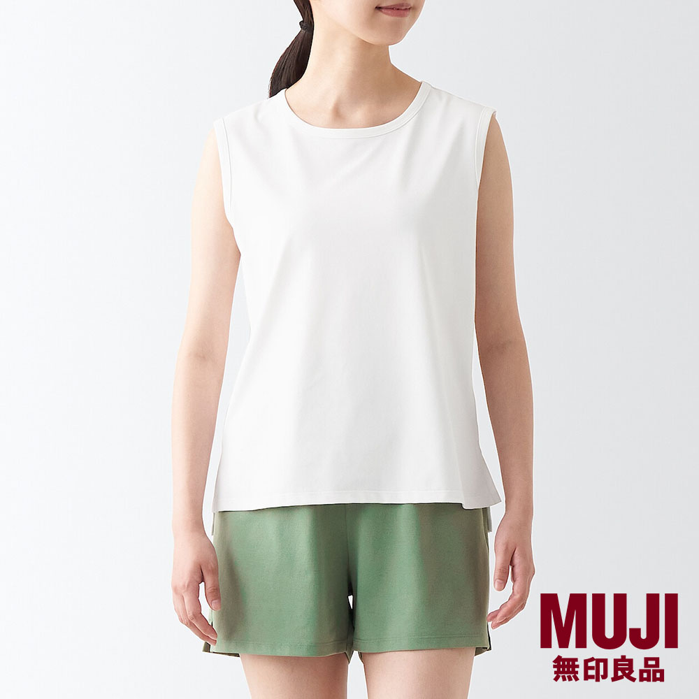 MUJI Ladies Sweat Absorbent Quick Drying Sleeveless T-shirt|,|