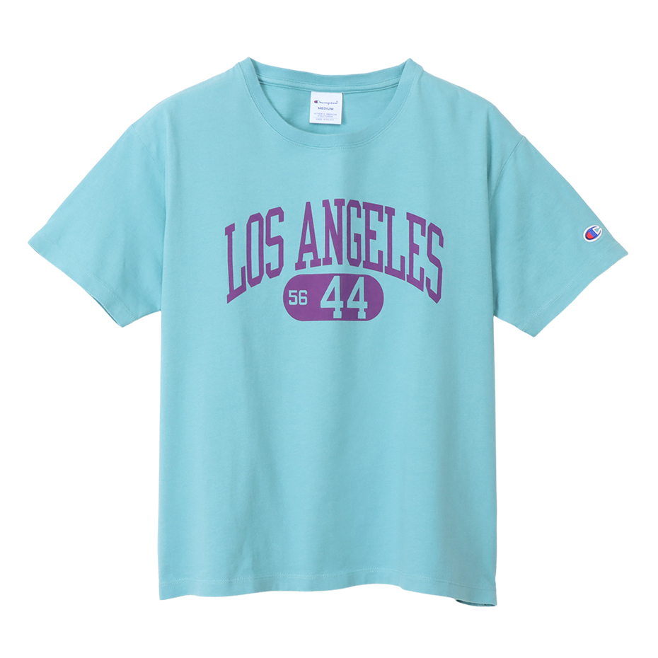 Champion SS23 Women&#x27;s Short Sleeve T-shirt in Light Blue Green (CW-X331)|,|