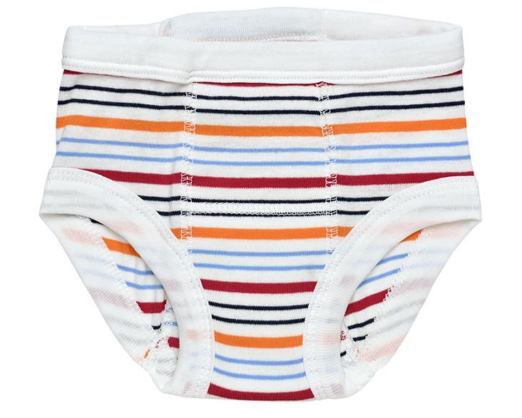 Under The Nile Organic Cotton Training Pants 2-4Y - Carnival Stripe|,|