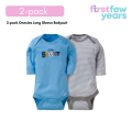 Gerber Boys Onesies Long Sleeve Bodysuits - Sports (2 pack)|,|