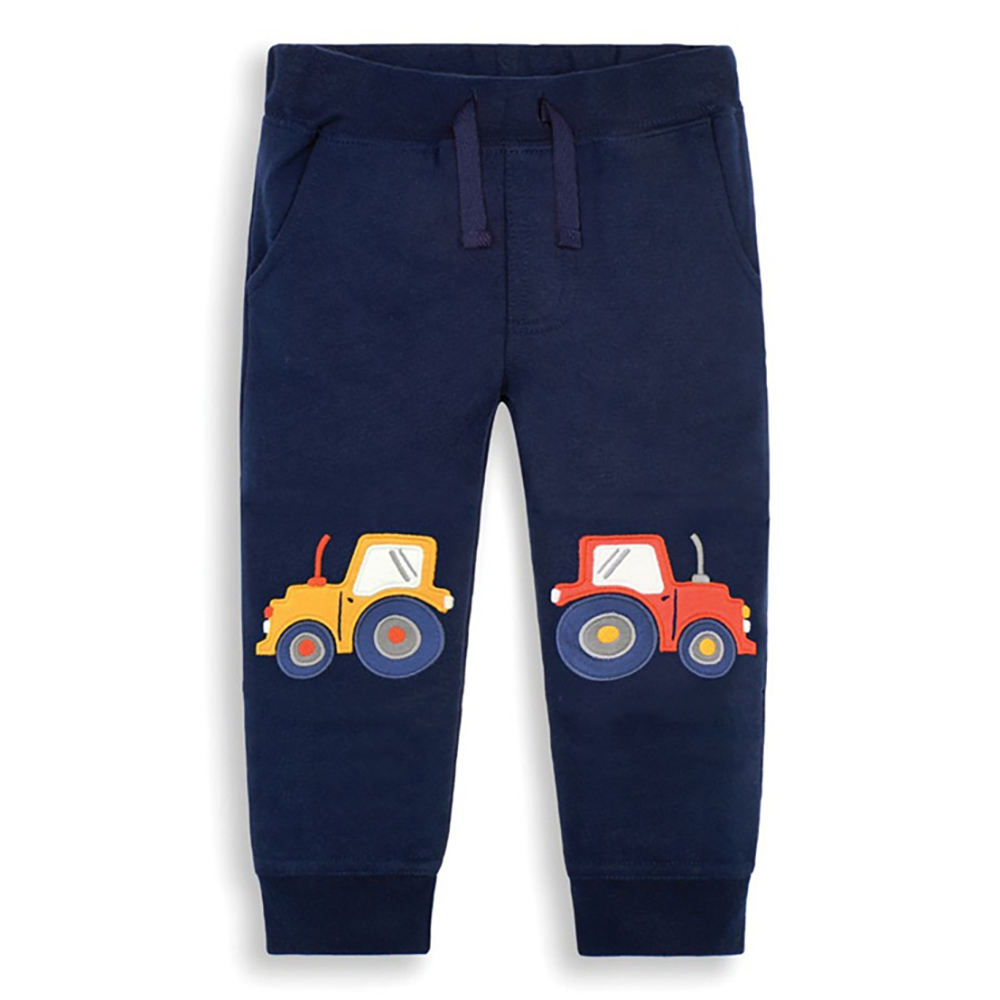 Boys Long Pants for Children Cartoon Car Print Kids Trousers Cotton Leggings|,|