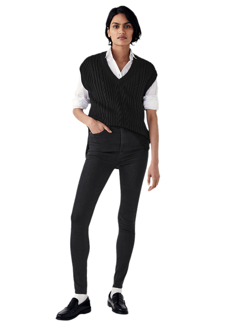 M&amp;S Ivy Supersoft High Waisted Skinny Jeans - T57/7689|,|