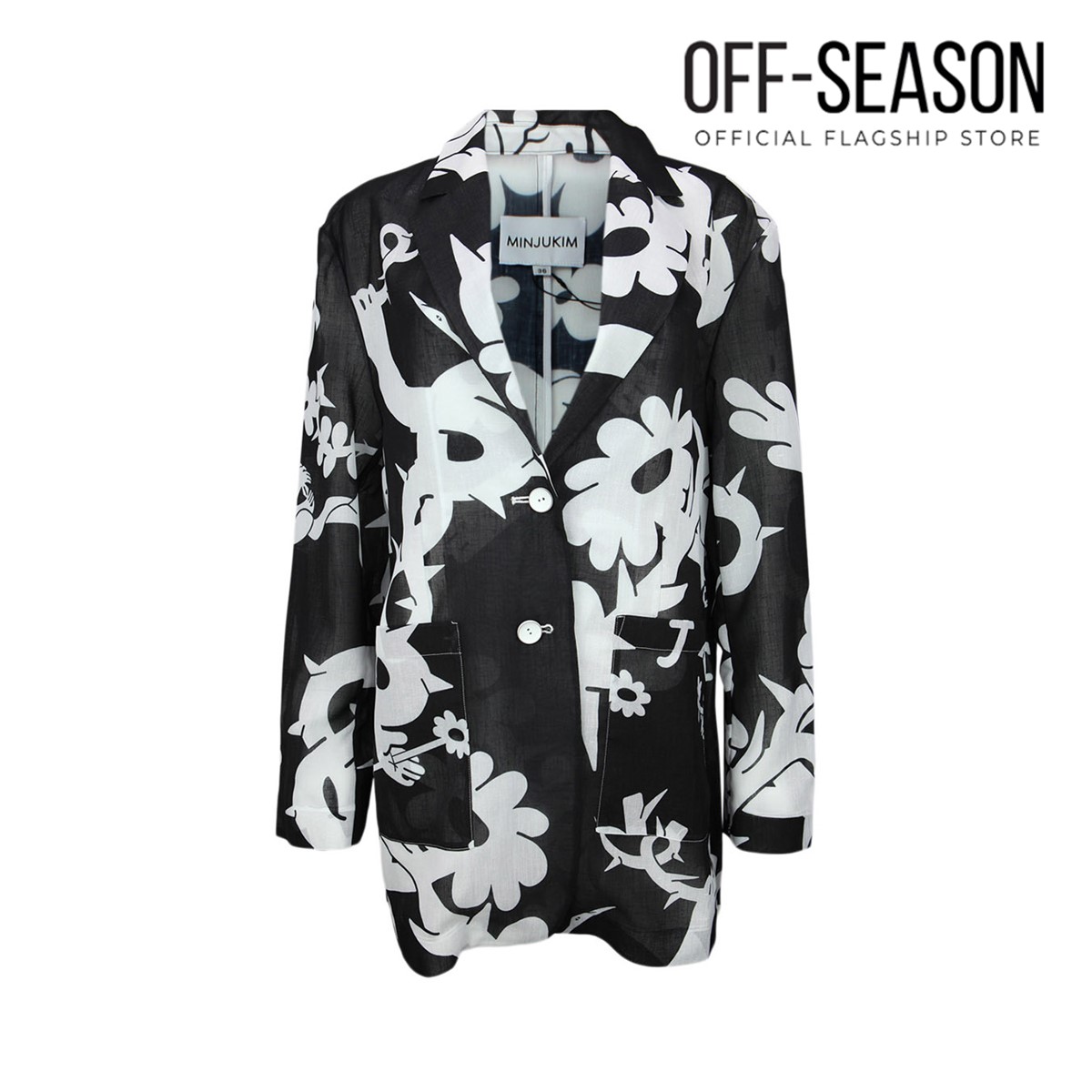 Off-season Clearance MINJUKIM Casual Day Jacket in size 38|,|