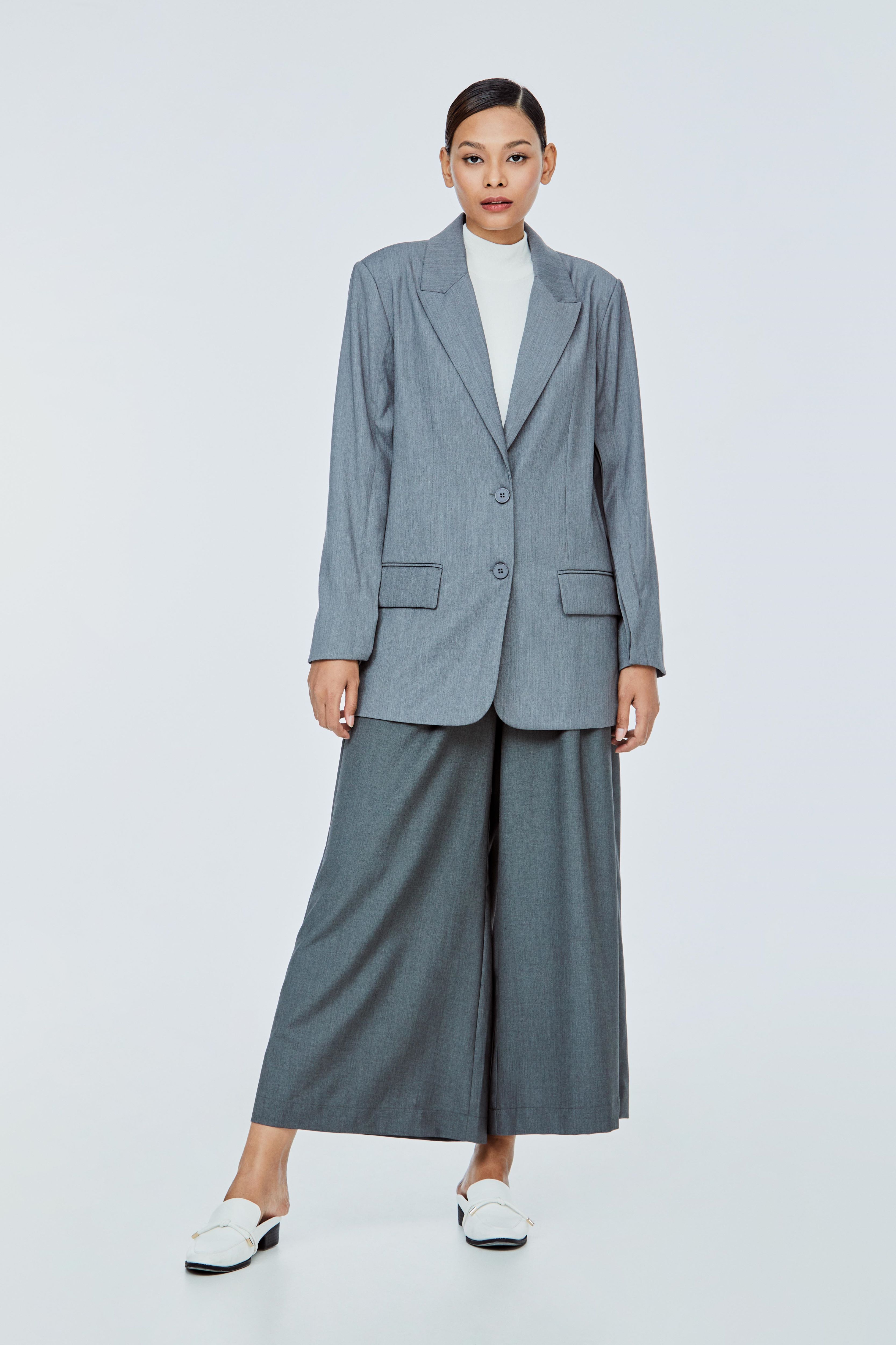 iORA Flare Sleeves Blazer|,|