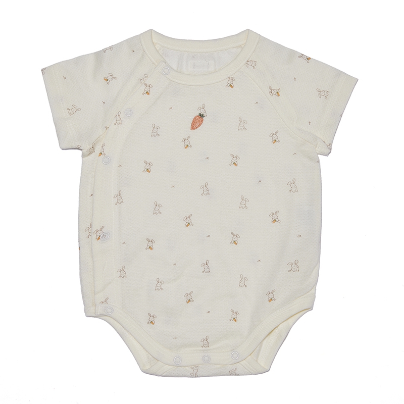 MINKMUI | Baby Boy Bunny Bamboo Bodysuit littleground|,|