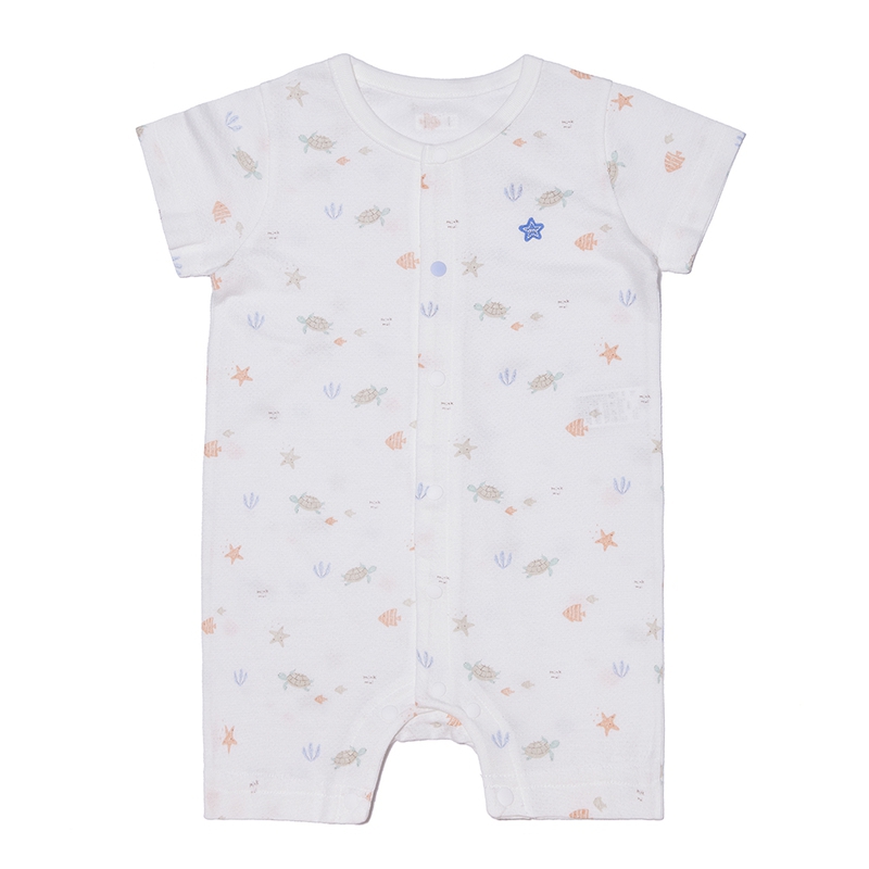 MINKMUI | Baby Boy Ocean Friends Print Jump-Suit littleground|,|