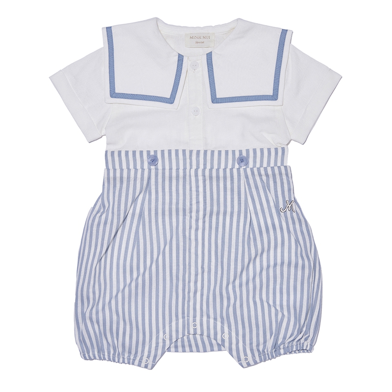 MINKMUI | Baby Boy Special Sailor Collar Jump-Suit littleground|,|
