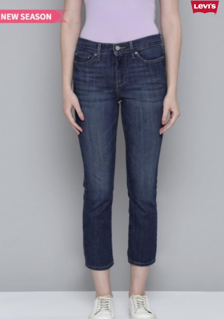 (100% Original) Levi&#x27;s Women 312 Slim Fit Light Fade Stretchable Jeans|,|