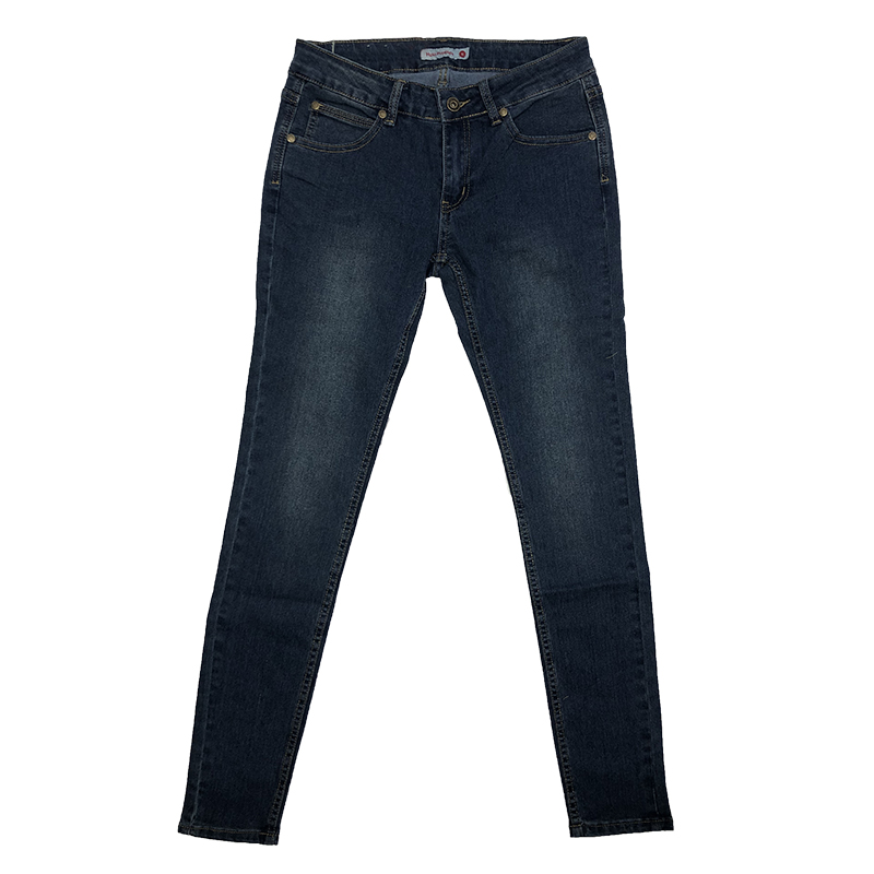HUSH PUPPIES LADIES JEANS MID RISE | SLIM CUT | #HLJ018824BLU/LBL|,|