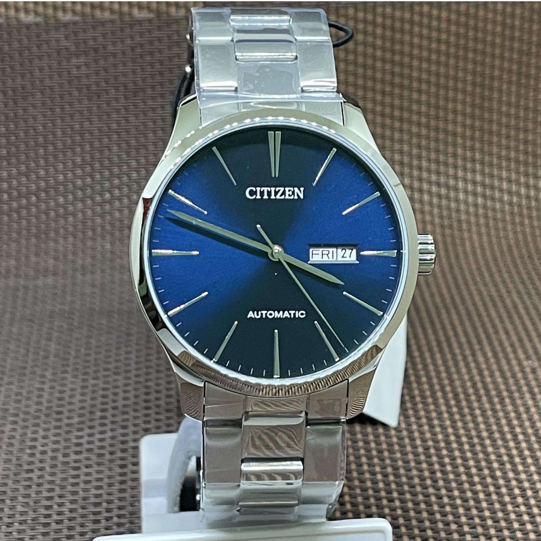 [TimeYourTime] Citizen NH8350-83L Men Automatic Stainless Steel Analog Blue Dial Watch|,|