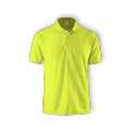[SUPPORT SG] NEON YELLOW QD06 DRI FIT DRIFIT EYELET POLO COLLAR T SHIRT (UNISEX MEN / WOMEN WAREHOUSE SALE)|,|
