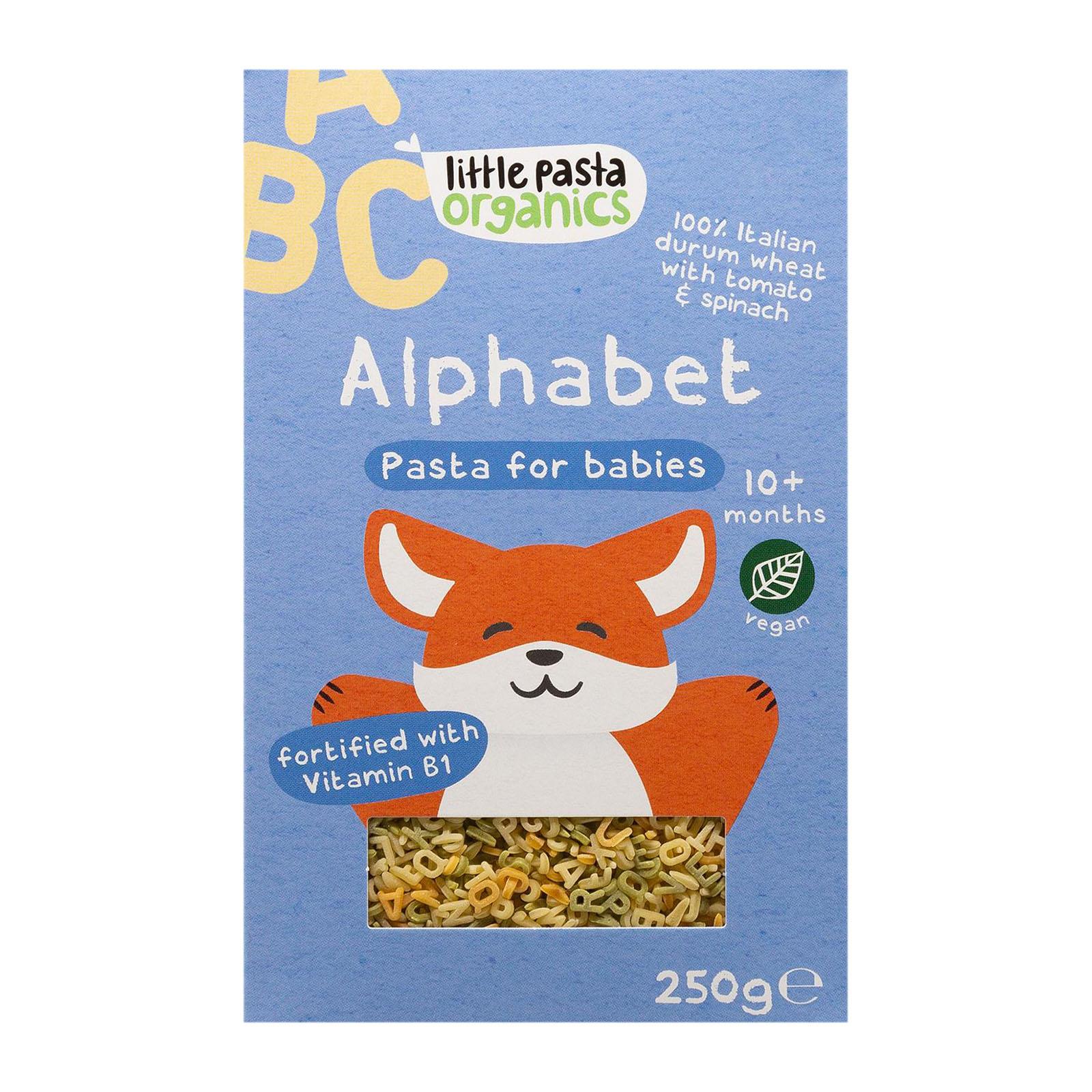 Little Pasta Organics Mini Alphabet Baby Pasta|,|