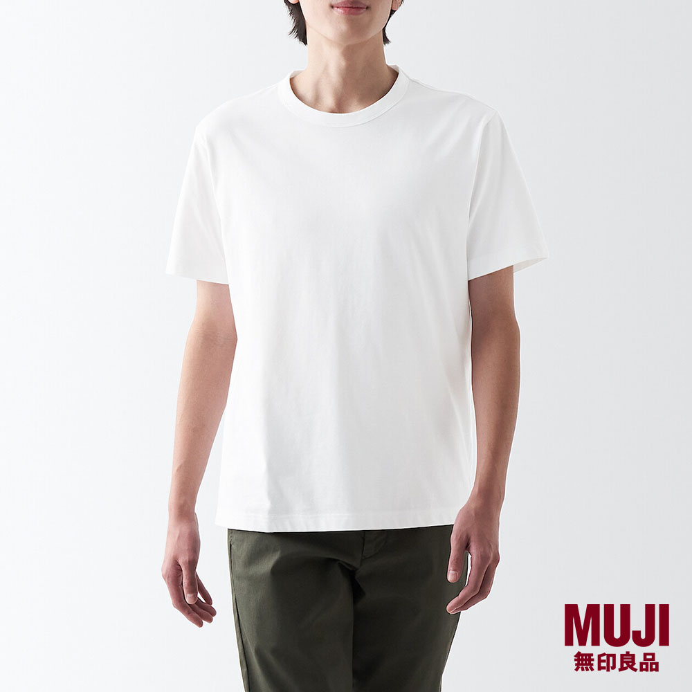 MUJI Mens Jersey S/S T-shirt|,|