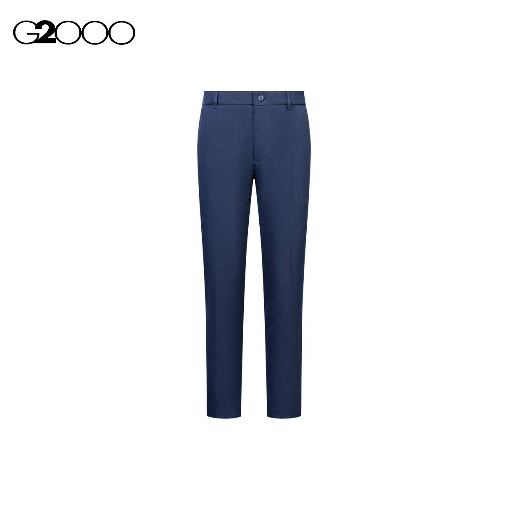 G2000 Men Polyester Teflon Stain Resistant Smart Fit Suit Pants with Elastic Band|,|