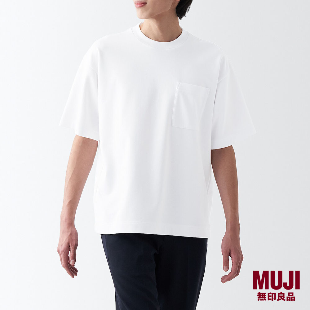 MUJI Men Cool Touch Short Sleeve T-Shirt|,|