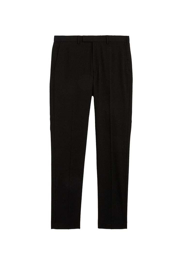 M&amp;S Skinny Fit Stretch Suit Trousers|,|