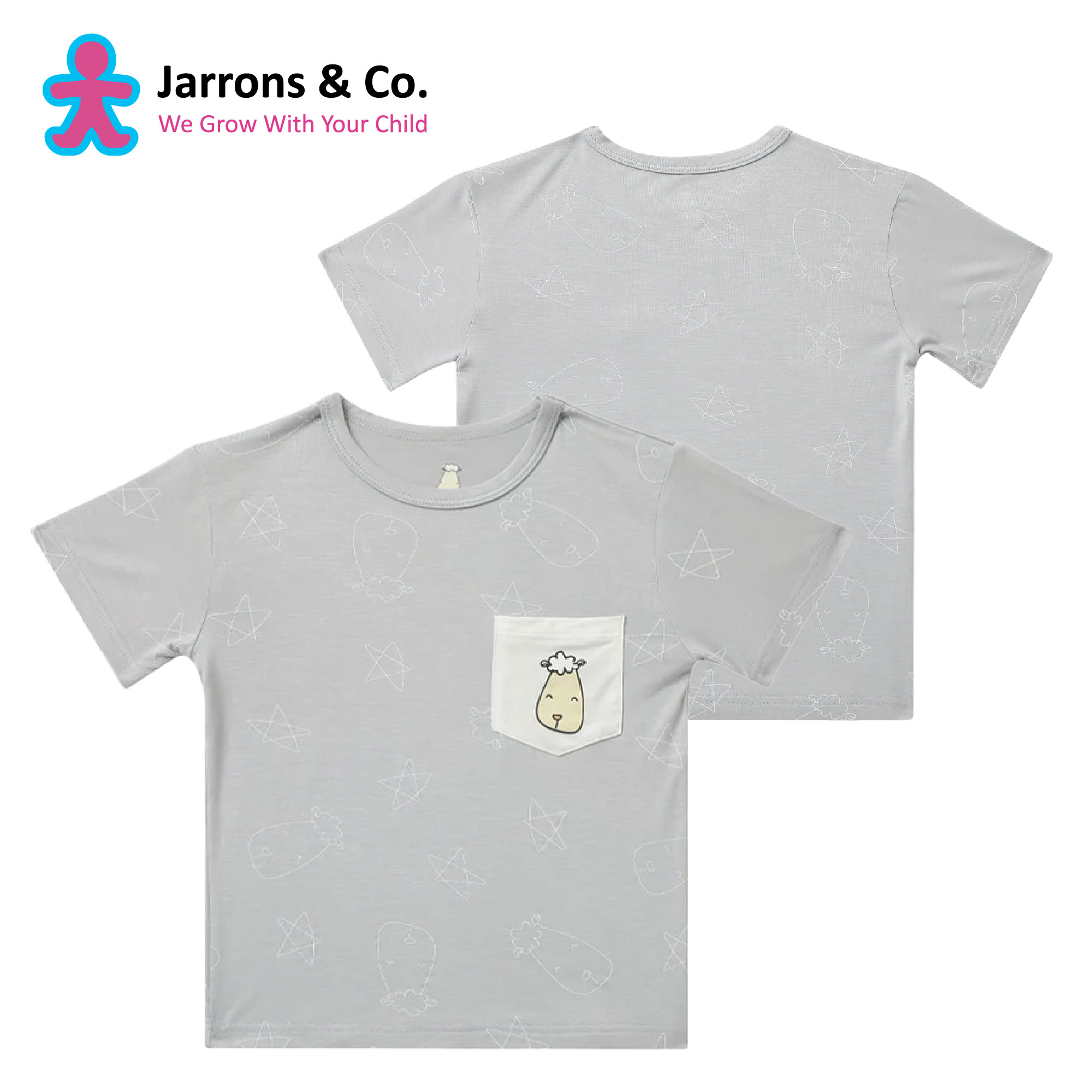 [Jarrons &amp; Co] Baa Baa Sheepz Unisex Short Sleeve T-Shirt (0-6M/12-8M/18-24M/3-4Y) - Various Designs|,|