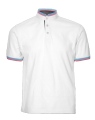 [Pre-Order] White/Turquoise/Magenta Mandarin Collar Shirt Multi-Tone (HC23)|,|