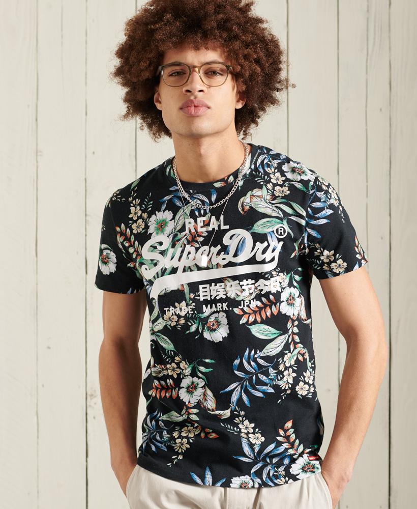 Superdry Vintage Logo All Over Print T-Shirt|,|